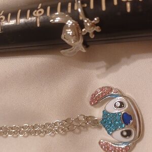 Nwt stitch necklace and ring